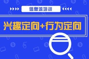 信息流推广（信息流推广定向8种组合玩法）