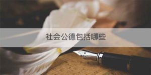 社会公德的主要内容包括（社会公德的主要内容包括文明礼貌助人为乐）