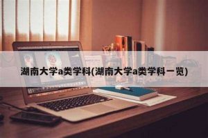 湖南大学a类学科